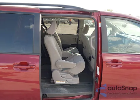 2017 Toyota Sienna Le 8 Passenger из США, поврежденный, VIN 5TDKZ3DC7HS845991